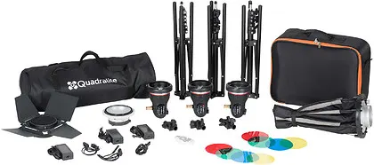 Zestaw studyjny LED Quadralite SVL 400 Kit