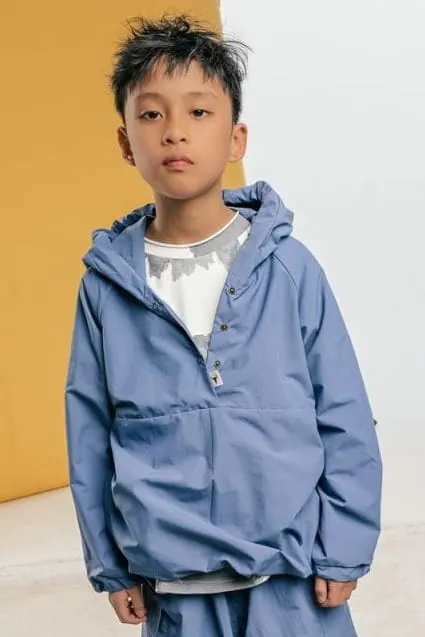 Kurtka 504A WIND COAT BLUE