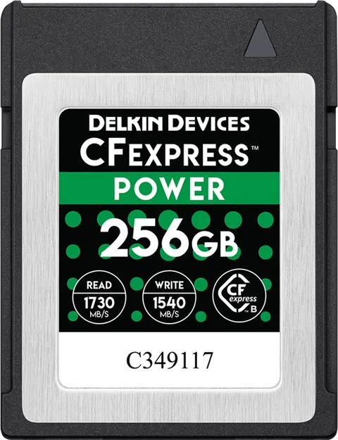 Delkin CFexpress Power R1730/W1430 256GB