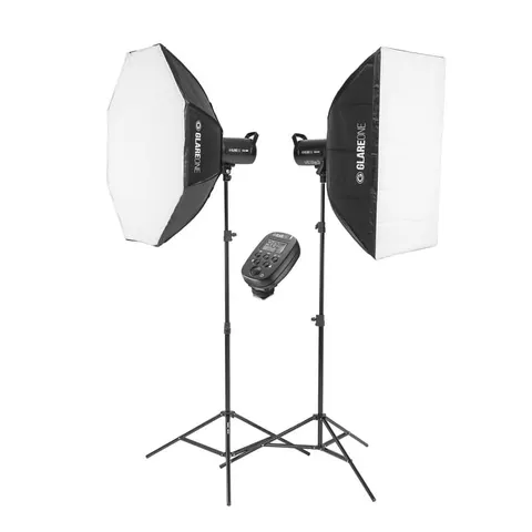 Zestaw lamp GlareOne Vega 400 Basic Kit