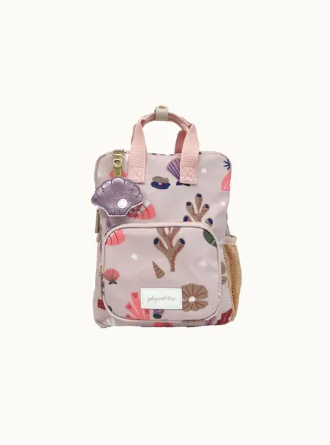 Mini plecak z regulowanymi uchwytami Różowy Play and Store PAS-005-003