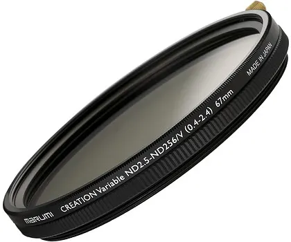 Filtr szary Marumi o zmiennej przepuszczalności Creation Vari-ND 2.5-256 67mm (raty 0%)