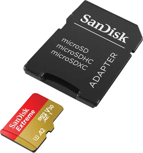 SanDisk EXTREME micro SDXC 1TB 190/130 MB/s A2 C10 V30 UHS-I U3