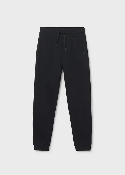 Sportowe spodnie basic dziecięce unisex Czarne Mayoral 15-00705-087