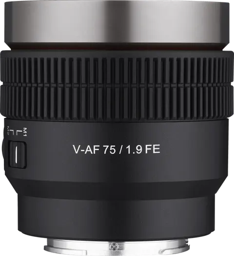 Obiektyw Samyang V-AF 75mm T1.9 FE (Sony E-mount)
