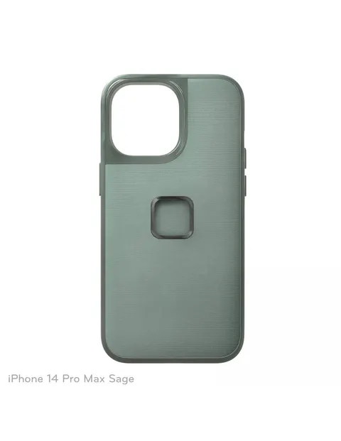 Etui na telefon Peak Design Mobile Etui Everyday Case Fabric iPhone 14 Pro Max | szarozielony