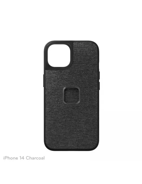 Etui na telefon Peak Design Mobile Etui Everyday Case Fabric iPhone 14 | grafitowy | WYPRZEDAŻ