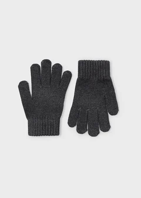 Rękawiczki unisex Ciemno Szare Mayoral 15-10062-011