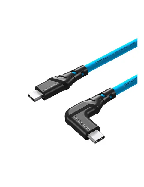 Kabel Mathorn MTC-511 5m 10Gbps 60W USB C-C90 ArcticBlue