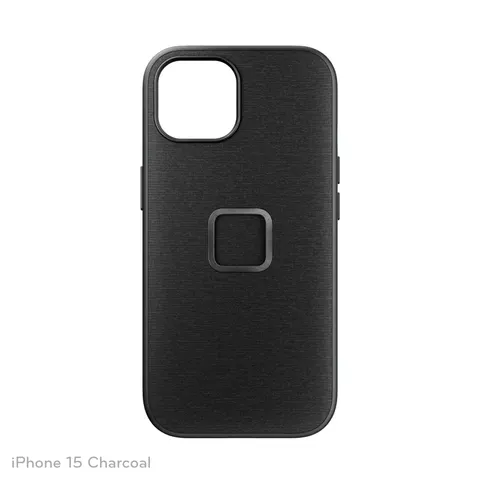 Etui na telefon Peak Design Mobile Etui Everyday Case Fabric iPhone 15 | grafitowy