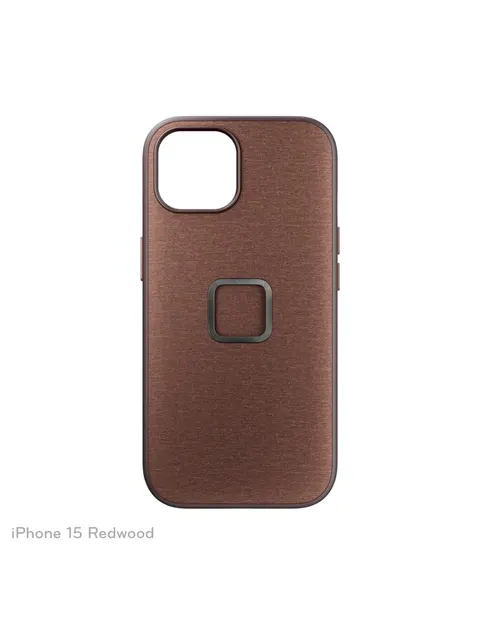 Etui na telefon Peak Design Mobile Etui Everyday Case Fabric iPhone 15 | czerwony