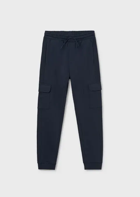 Spodnie cargo unisex Granatowe Mayoral 15-07561-078