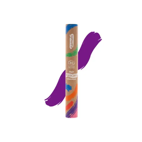 Bio Maskara do włosów Fioletowa Organic Namaki 110075