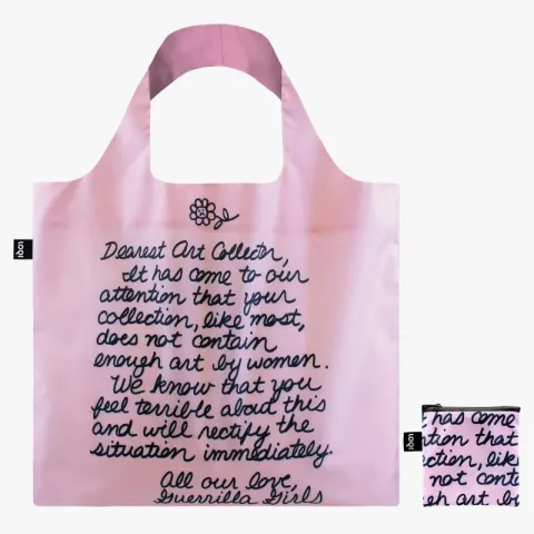 Eko Torba podręczna GUERRILLA GIRLS Dearest Art Collector LOQI Q_GG.DC