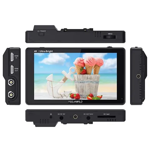 Monitor podglądowy 6" Feelworld LUT6S 3G-SDI