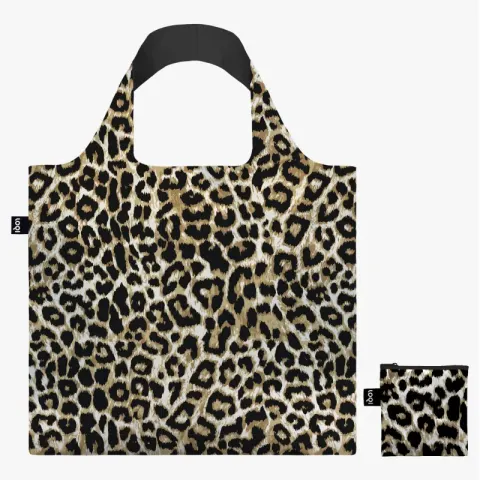 Eko Torba podręczna LEOPARD Dusk Recycled Bag LOQI Q_LE.DU