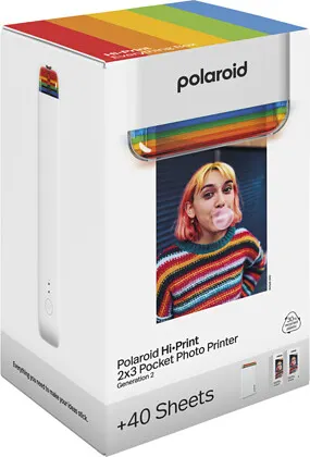 Drukarka przenośna Polaroid Hi-Print Gen 2 E-box | biała