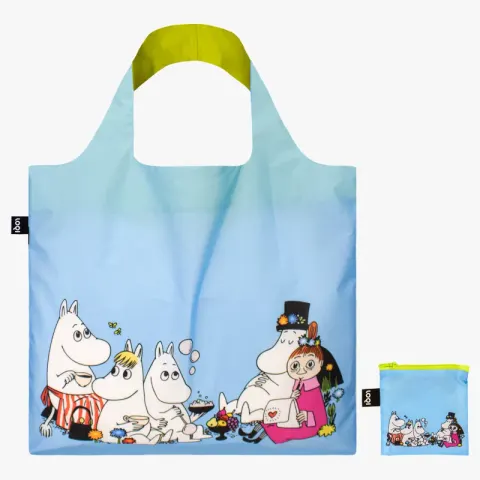 Eko Torba podręczna MOOMIN Family LOQI Q_MO.FA