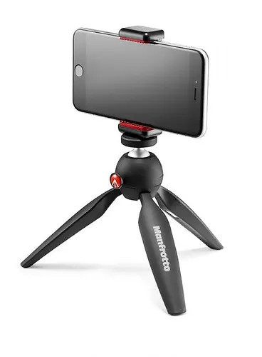 Statyw Manfrotto Pixi mini MII z klamrą do telefonu