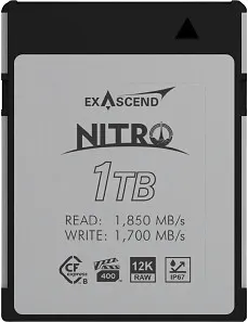 Karta pamięci ExAscend Nitro CFexpress Type B R1850/W1700 1TB