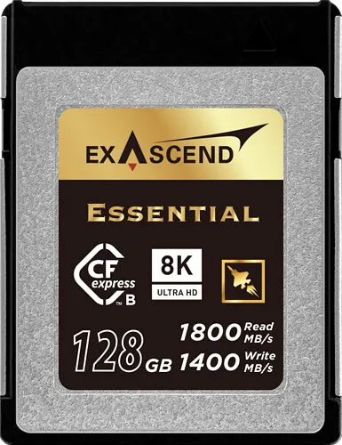 Karta pamięci ExAscend Essential CFexpress Type B R1800/W1400 128GB