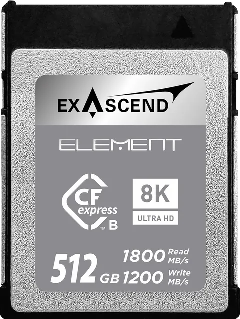 Karta pamięci ExAscend Element CFexpress Type B R1800/W1200 512GB