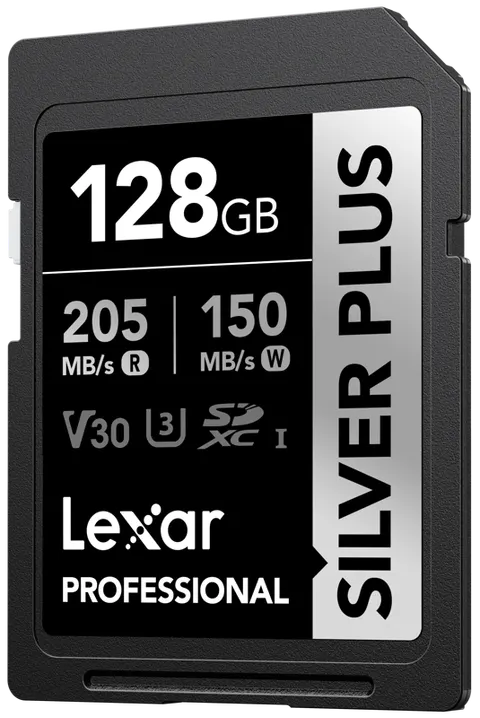 Karta pamięci Lexar SDXC Silver Plus 128GB (R205/W150)
