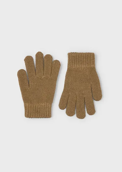 Rękawiczki unisex Karmelowe Mayoral 15-10062-010