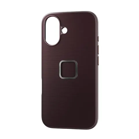 Etui na telefon Peak Design Mobile Everyday Fabric Case iPhone 16 Standard Eclipse | bordowy