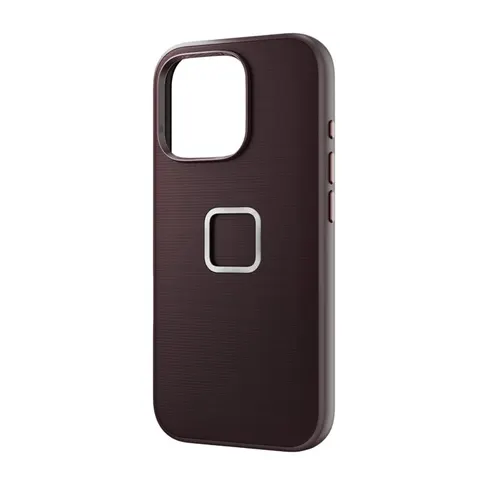 Etui na telefon Peak Design Mobile Everyday Fabric Case iPhone 16 Pro Max Eclipse | bordowy