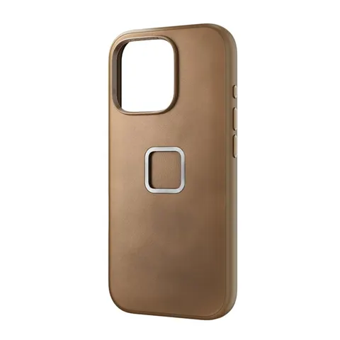 Etui na telefon Peak Design Mobile Everyday Clarino Case iPhone 16 Pro Max Tan | brązowy