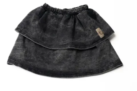Spódniczka FRILLY JEANS dark Grafitowa TUSS