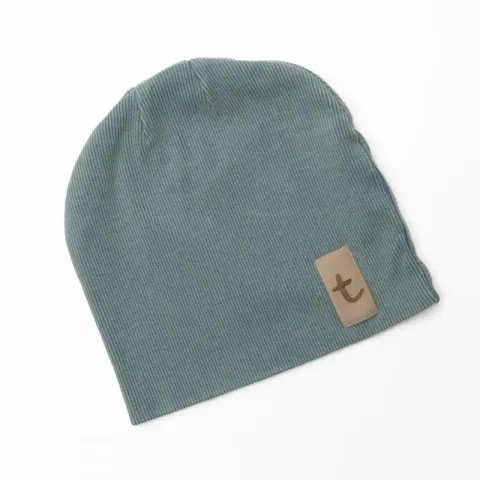 Czapka PRĄŻEK ice blue Sprana Niebieska TUSS