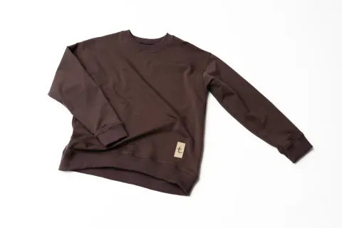 Bluza OVER choco Czekoladowa TUSS