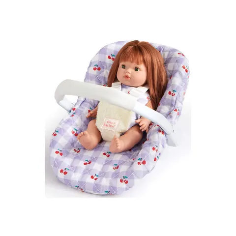 Fotelik samochodowy dla lalki Lilac Cherry Tiny Harlow 3+