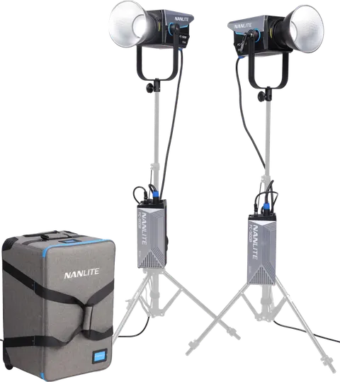 Zestaw studyjny Nanlite FC-500B Bi-Color 2 light kit with stand