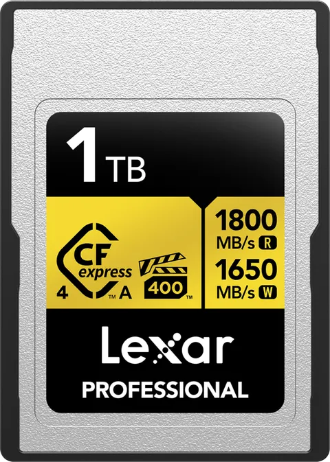 Karta pamięci Lexar CFexpress 4.0 Type A Pro Gold VPG400 R1800/W1650 1TB