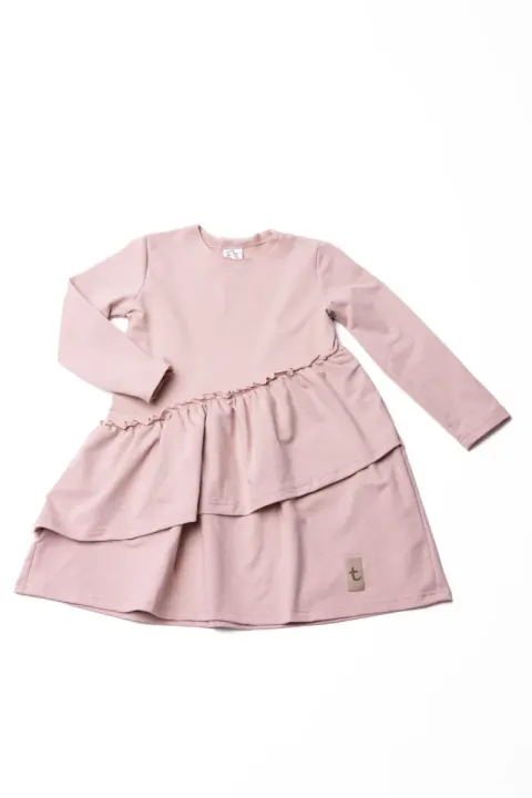 Sukienka CROSS pink Różowa TUSS