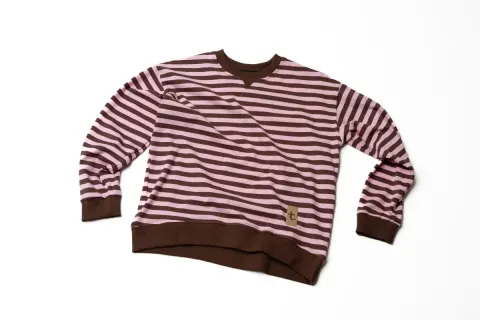 Bluza OVER choco-pink Brązowo-różowa TUSS