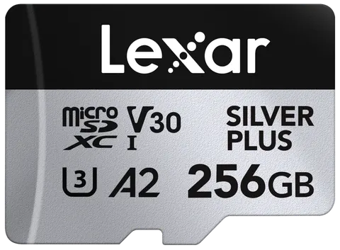 Karta pamięci Lexar microSDXC Silver Plus 256GB (R205/W150)