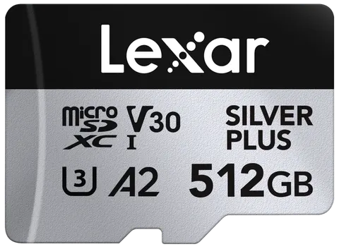Karta pamięci Lexar microSDXC Silver Plus 512GB (R205/W150)