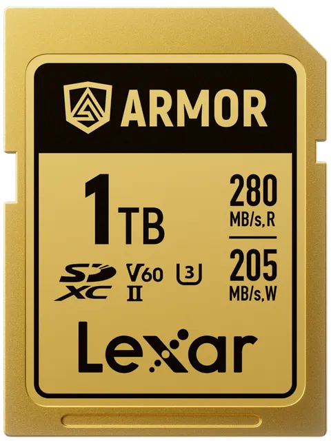 Karta pamięci Lexar SDXC ARMOR Gold 1TB (R280/W205)
