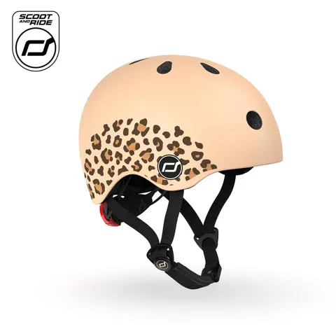 Kask XXS-S dla dzieci 1-5 lat Leopard / Scootandride