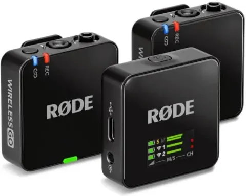 Mikrofon zestaw RODE Wireless GO III | czarny
