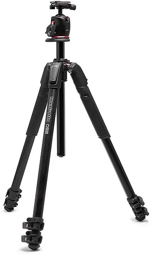 Statyw Manfrotto 055XPRO3 Alu Black z głowicą MHXPRO-AS | rabat 5% w koszyku z kodem MNFRT5