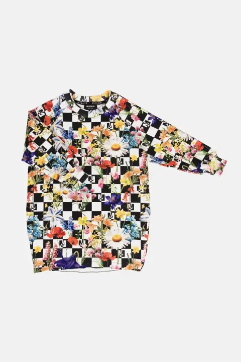 Sukienka FLOWERLAND DRESS Minikid MULTICOLOR