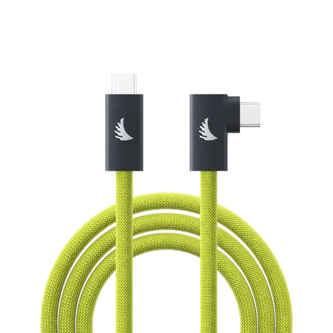 Angelbird USB-C 3.2 Solid Flex Tether (Cable Right-Angle Lime 4,5 m)