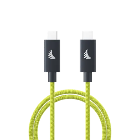 Kabel Angelbird USB-C 4.0 Solid Flex Cable Lime 2 m / 6.6 ft