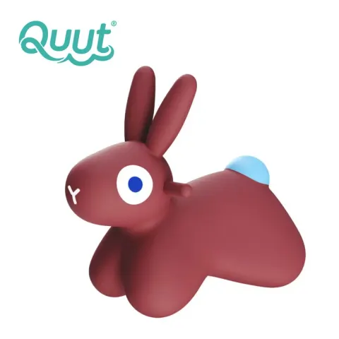 Skoczek Hoppi Bunny - Burgundy / QUUT