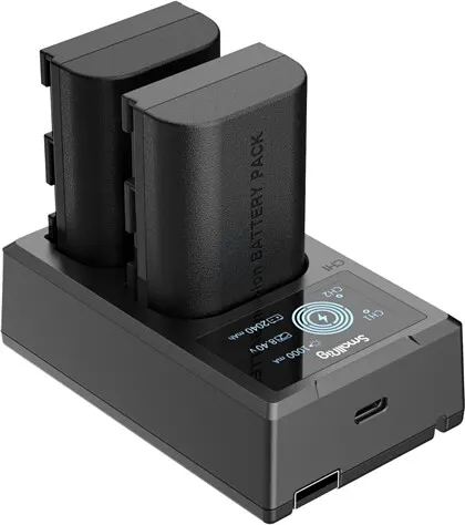 Akumulatory (2szt) z ładowarką SmallRig 3821 LP-E6NH Battery & Charger Kit